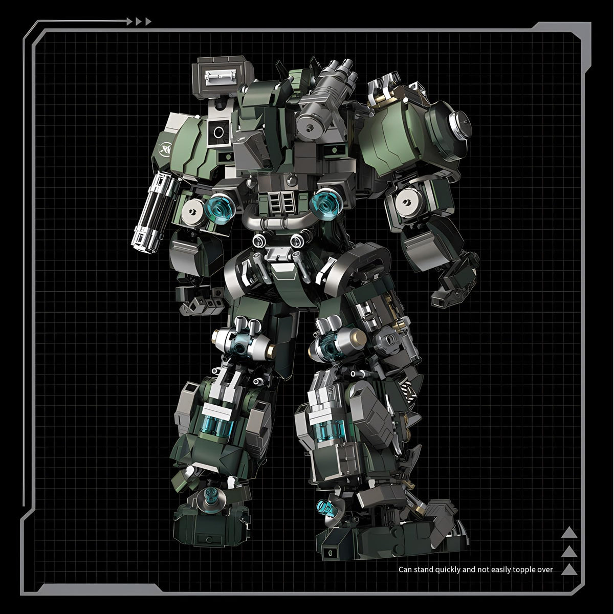 Mech Robot Model Building Blocks Toy Set 1403 Pieces N93534