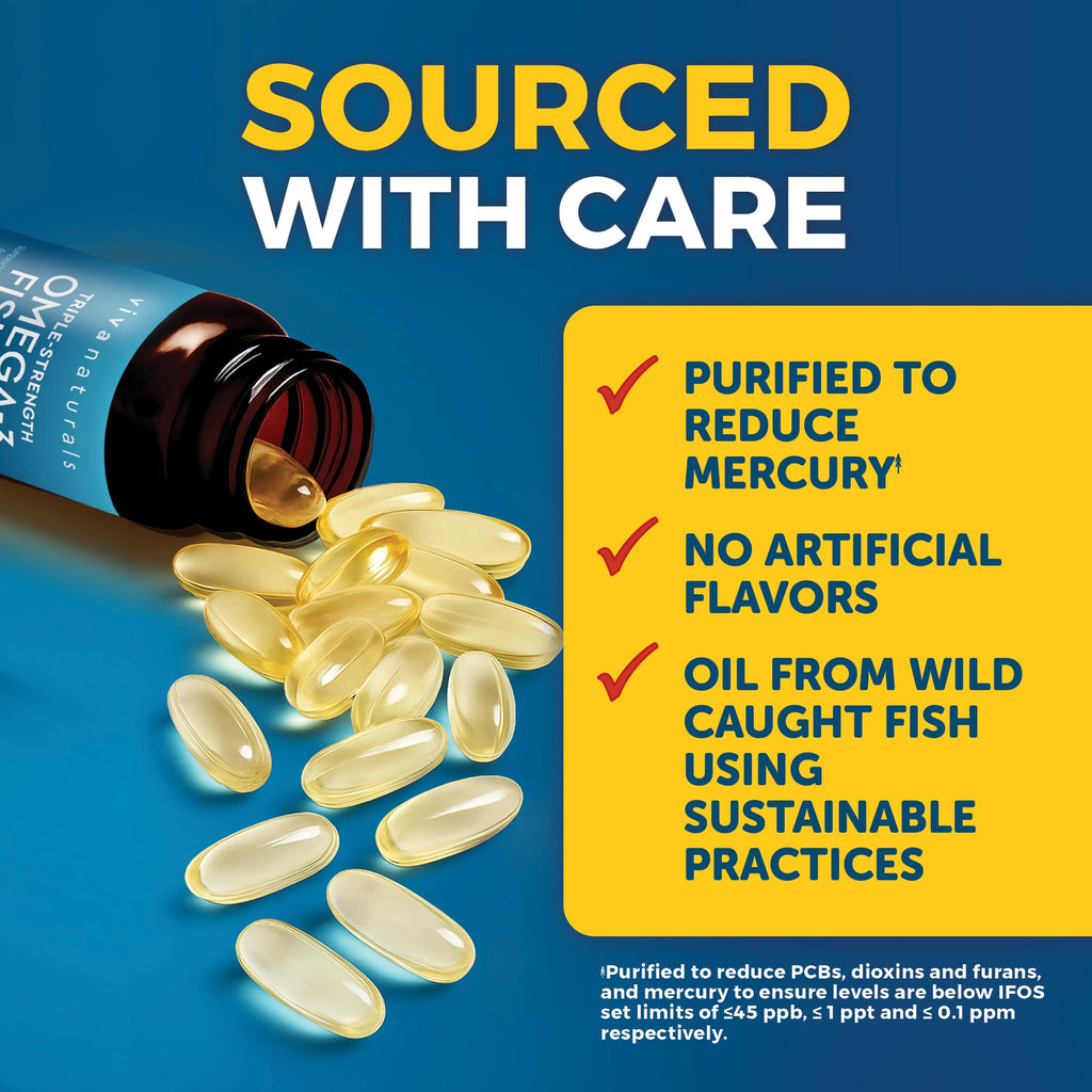 Omega 3 Fish Oil 2500 mg 90 Softgels M73075