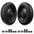 4.80/4.00-8 Flat Free Wheelbarrow Tire and Wheel C5652