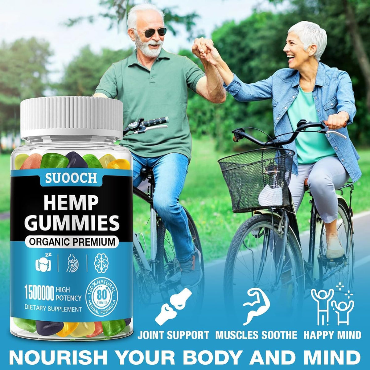 Hemp Gummies 160 Count 2 Pack P9858