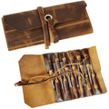 Leather Tool Roll Up Pouch A810836