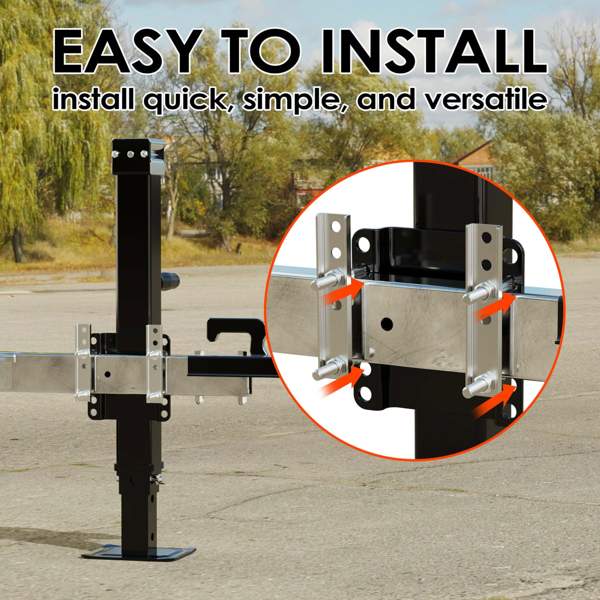 8000 lbs Trailer Jack R301