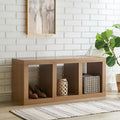 58" Wooden TV Stand with Open Storage N781